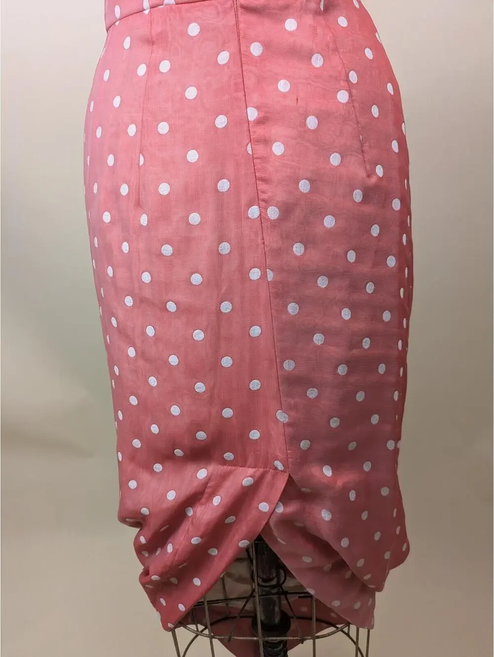 2010's vivienne westwood red label pink polka dot corset dress - Picture 8 of 9